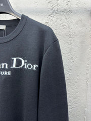 Mohair-Pullover mit Buchstaben