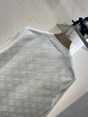 Silk cotton jacquard jacket