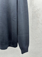 Mohair-Pullover mit Buchstaben