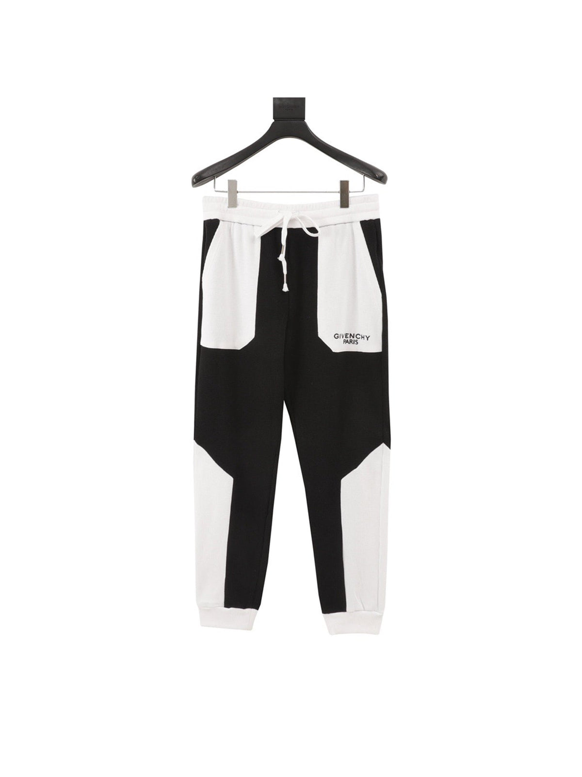 Pantalon de couleur contrastée
