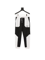Pantalon de couleur contrastée