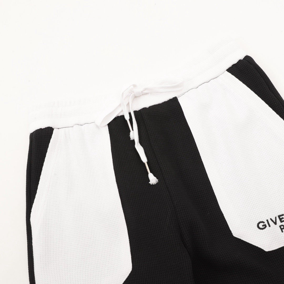 Pantalon de couleur contrastée