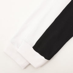 Pantalon de couleur contrastée