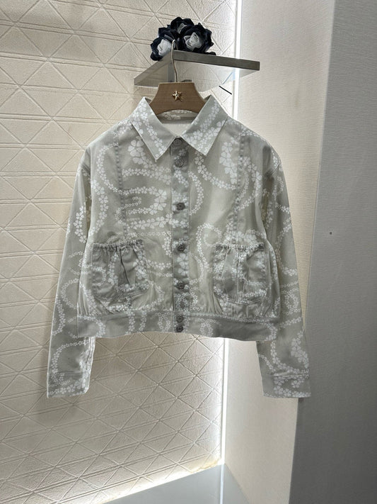 Denim jacket uses 3D direct printing