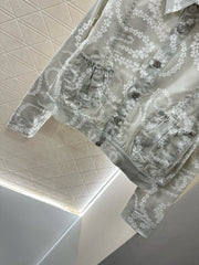 Denim jacket uses 3D direct printing