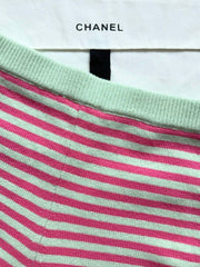 Colorblock Striped Cardigan (Cashmere)
