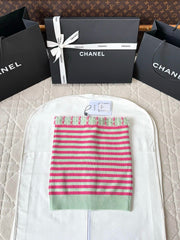 Colorblock Striped Cardigan (Cashmere)