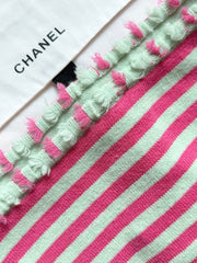 Colorblock Striped Cardigan (Cashmere)