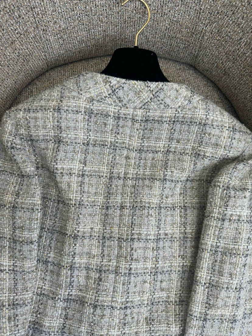 Série de début d'automne : nouvelle veste tressée style Chanel