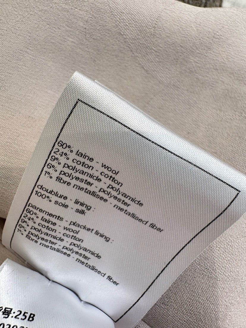 Série de début d'automne : nouvelle veste tressée style Chanel