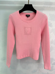 Heart knitted shirt