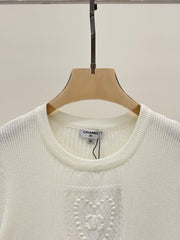 Heart knitted vest