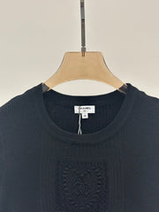 Heart knitted vest