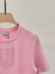 Heart knitted vest