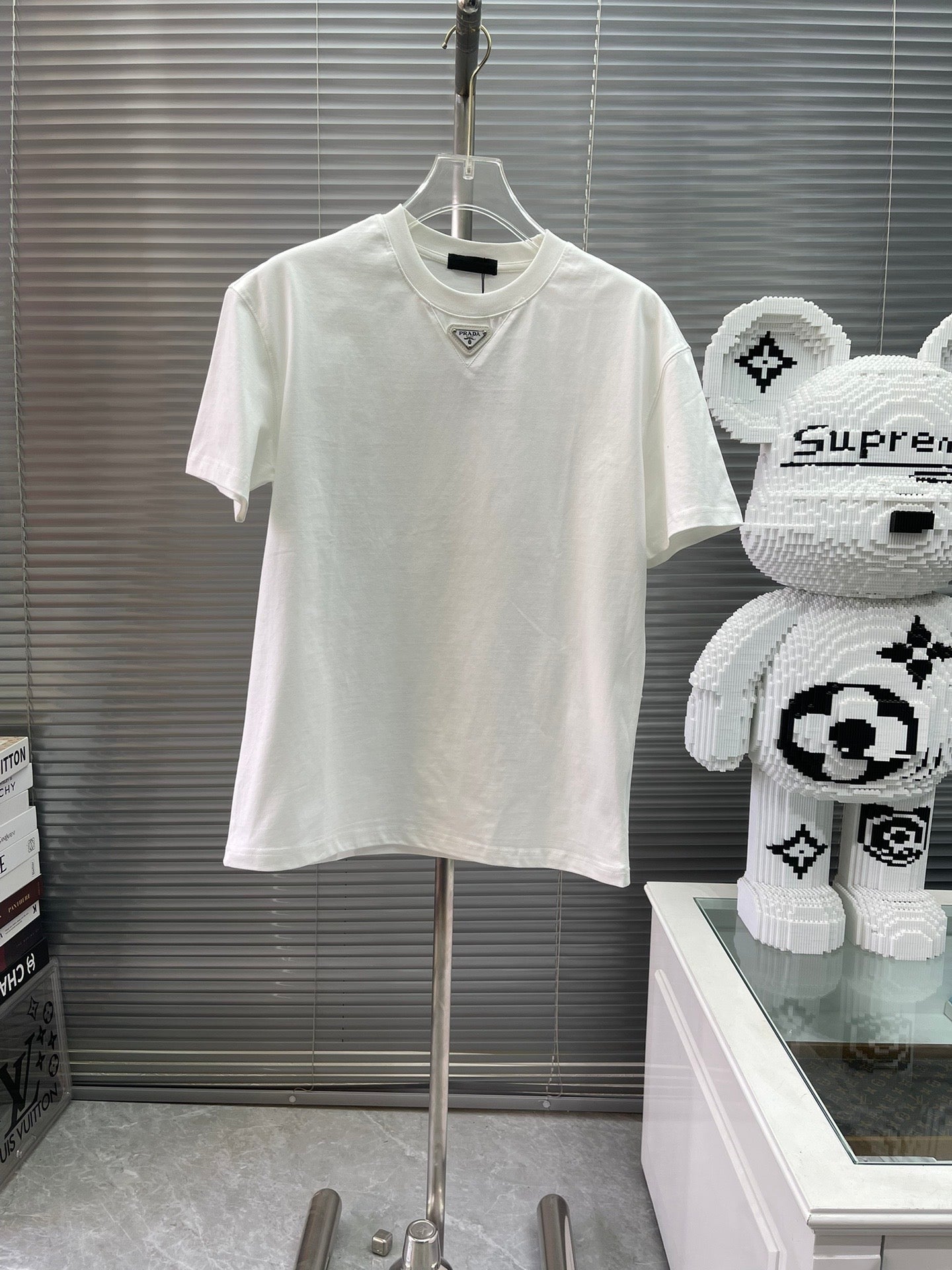 neues PRD-Logo-T-Shirt mit Rundhalsausschnitt