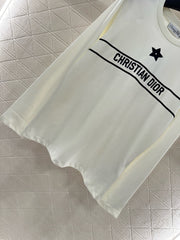 Early Autumn New Round Neck Printed Logo Bottoming Shirt