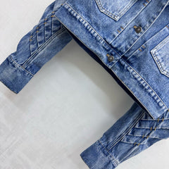 Cropped silhouette denim