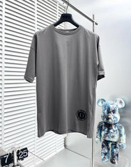 T-shirt classique en coton imprimé