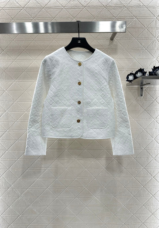 Round neck jacquard
