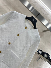 Round neck jacquard