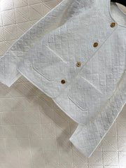 Round neck jacquard
