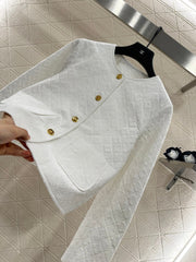 Round neck jacquard