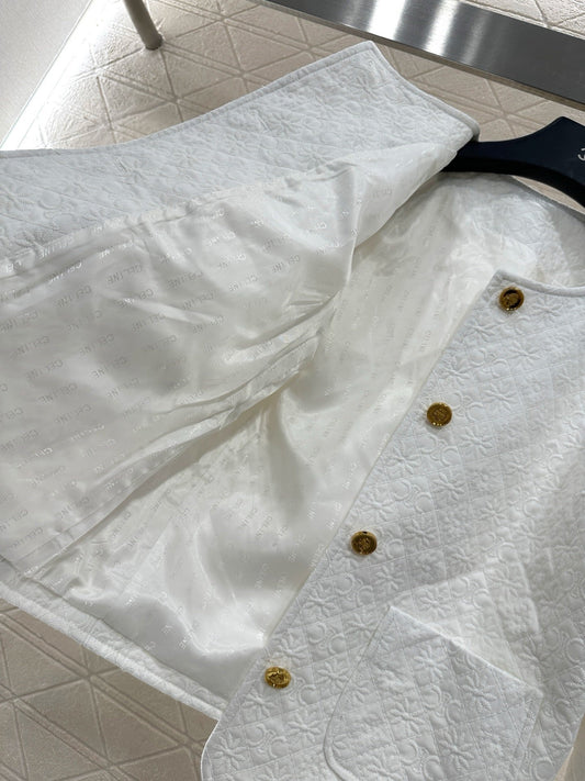 Round neck jacquard
