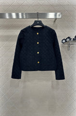 Round neck jacquard