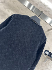Round neck jacquard