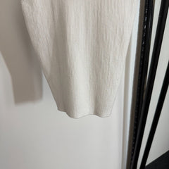Halter neck knitted vest