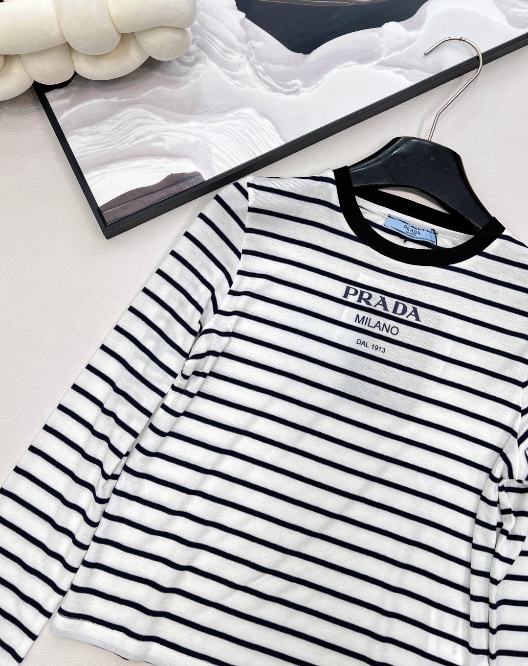 Bedrucktes Slim-Fit-Stretch-Hemd mit Streifen