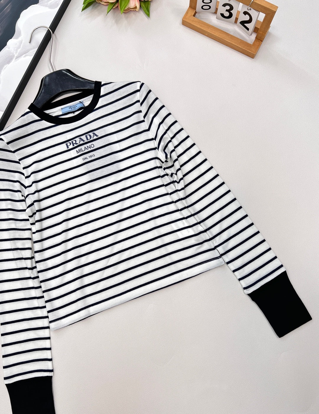 Bedrucktes Slim-Fit-Stretch-Hemd mit Streifen