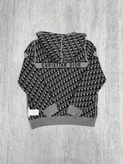 Reversible knitted jacket