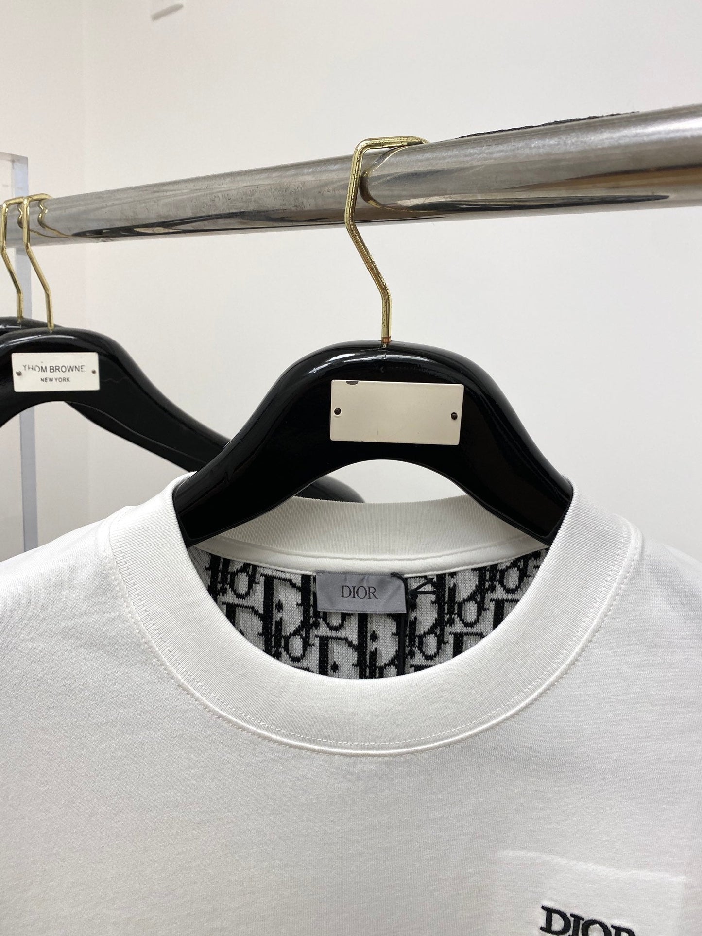 T-shirt classique à manches courtes avec logo imprimé 24SS