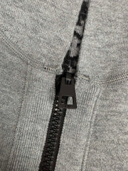 Reversible knitted jacket