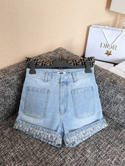 Custom-woven and dyed denim