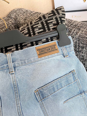 Custom-woven and dyed denim
