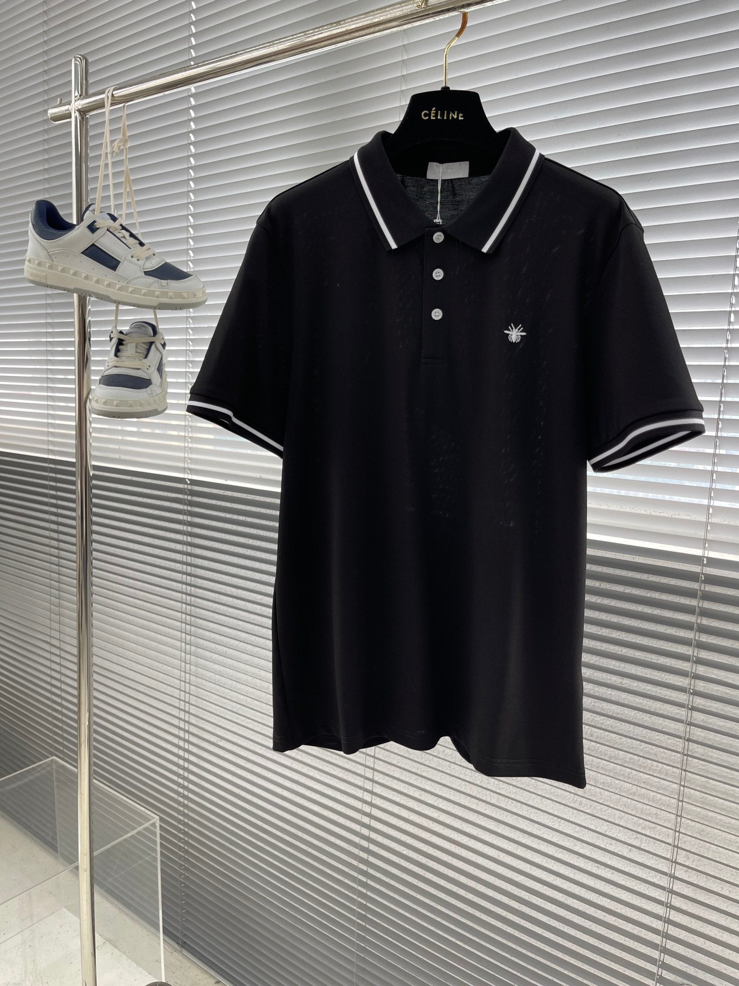 Polo classique brodé à manches courtes 24SS