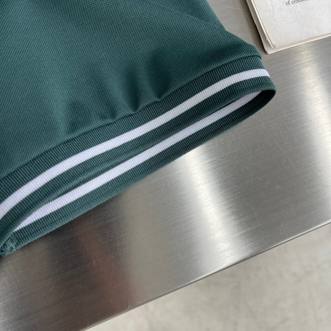 Polo classique brodé à manches courtes 24SS