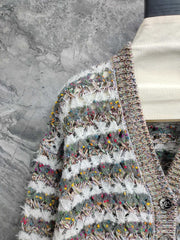 Yarn colored diamond edge heavy weaving