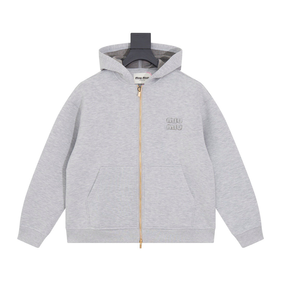 Space cotton couple hooded top