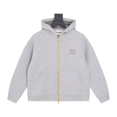 Space cotton couple hooded top