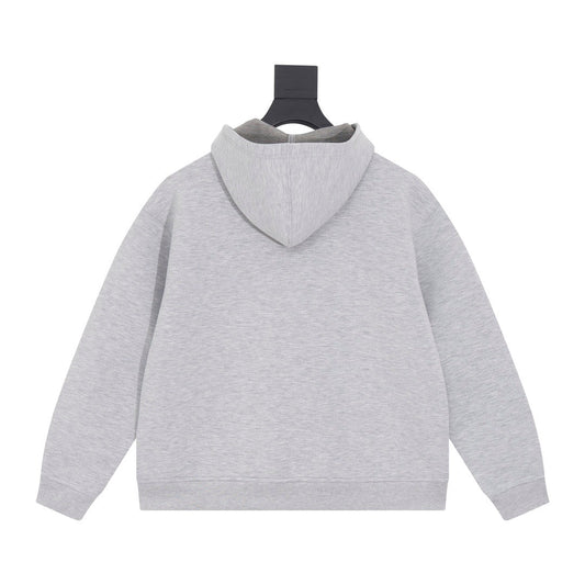 Space cotton couple hooded top
