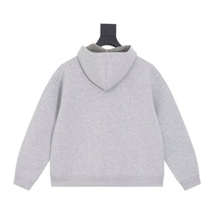 Space cotton couple hooded top