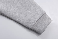 Space cotton couple hooded top