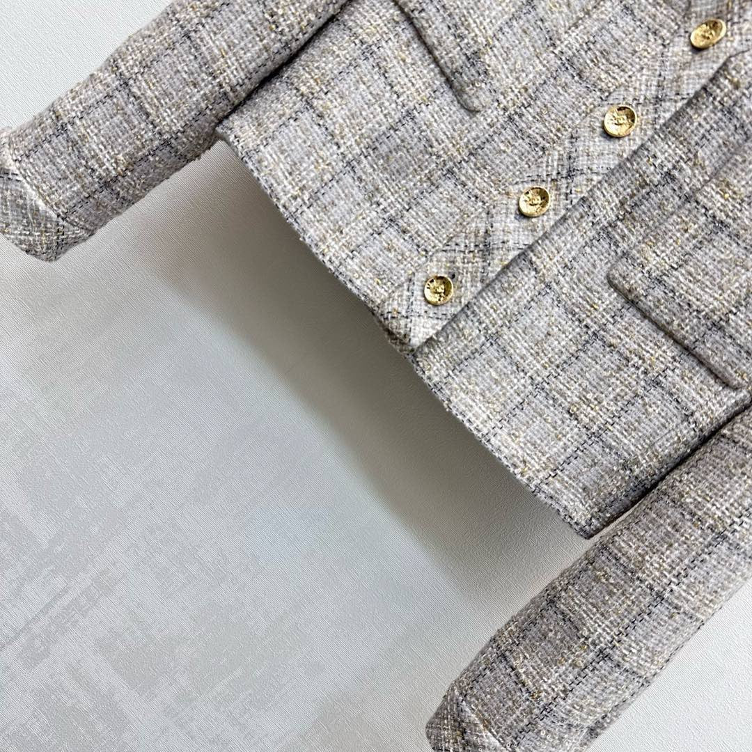 Veste habillée à col en V