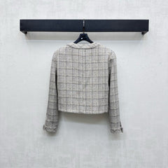 V-neck dress jacket