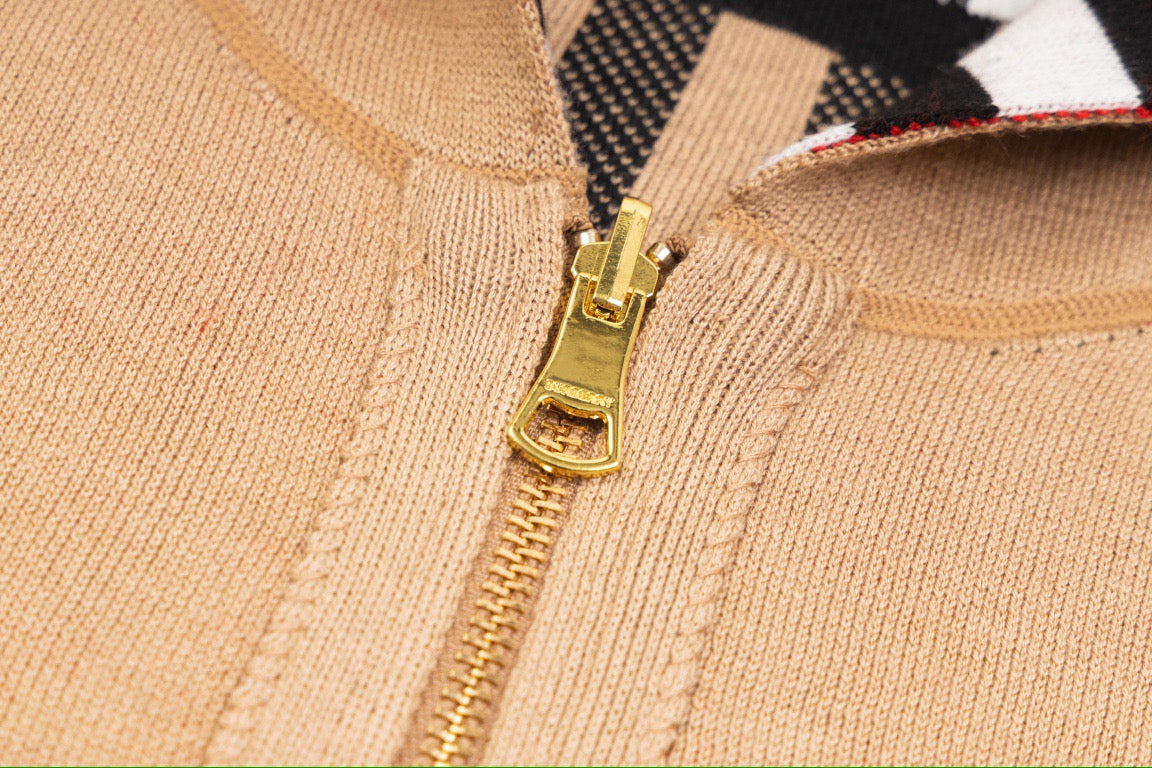 Veste à carreaux Warhorse en tricot