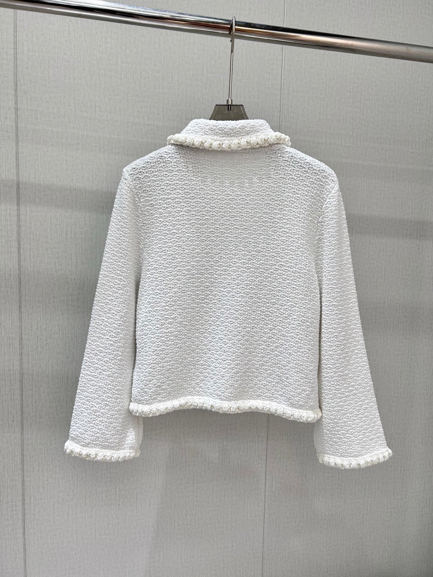 Cardigan blanc clair de lune