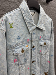 co-branded denim